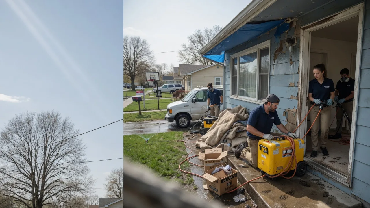 Basement Flood Cleanup in Hightstown, NJ near me